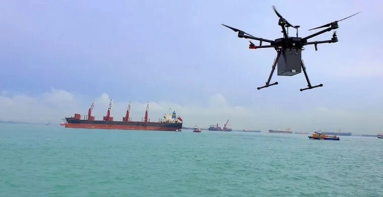 Komerčný dopravný dron